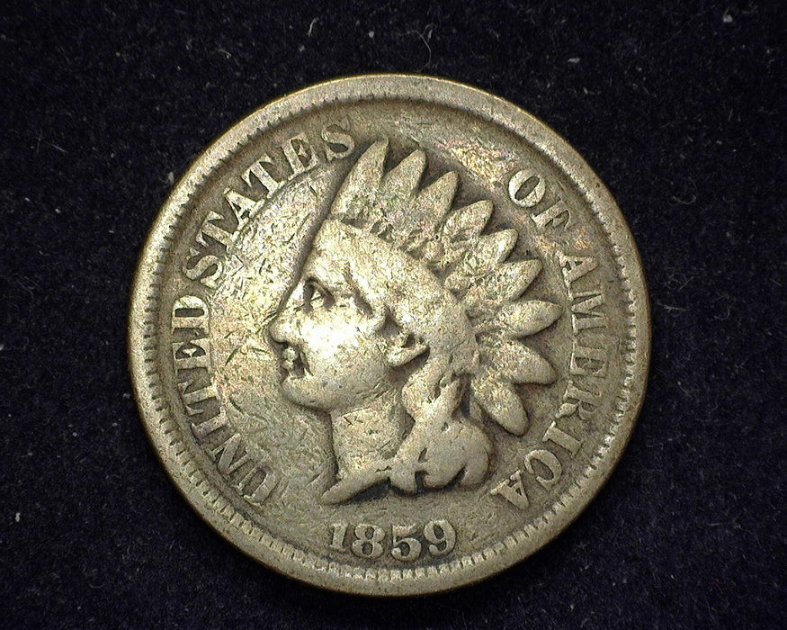 1859 Indian Head Penny/Cent G - US Coin