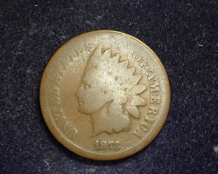 1873 Indian Head Penny/Cent G - US Coin