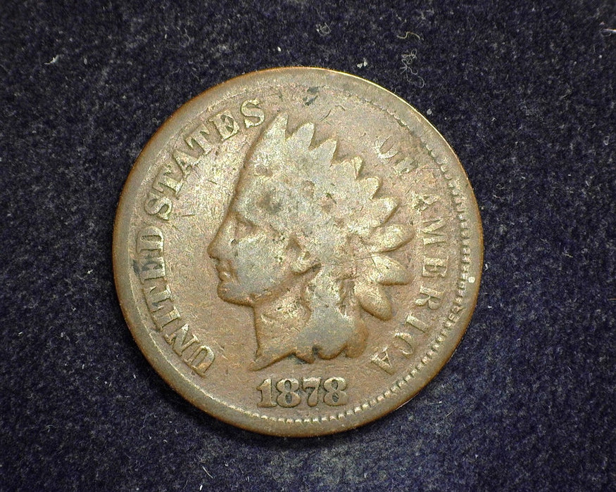 1878 Indian Head Penny/Cent G - US Coin