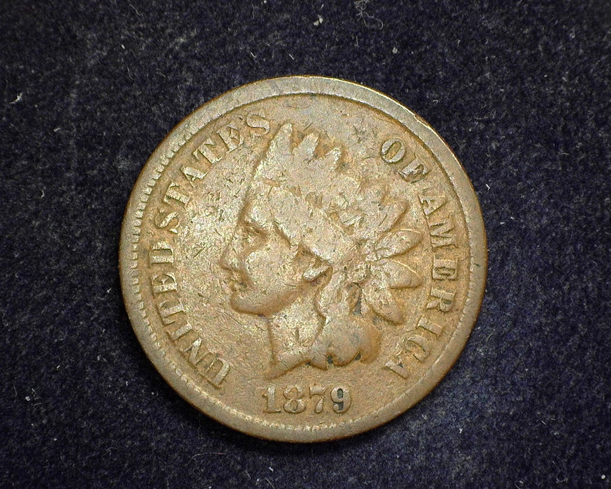 1879 Indian Head Penny/Cent VG - US Coin