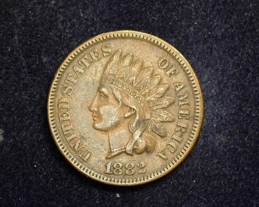 1882 Indian Head Penny/Cent VF - US Coin