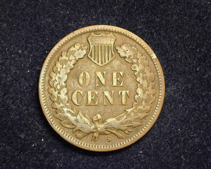 1908 S Indian Head Penny/Cent VG/F - US Coin