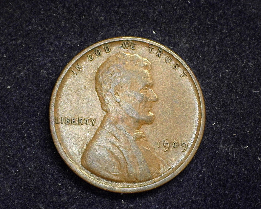 1909 VDB Lincoln Wheat Penny/Cent XF - US Coin