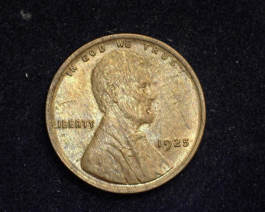 1925 Lincoln Wheat Penny/Cent AU - US Coin