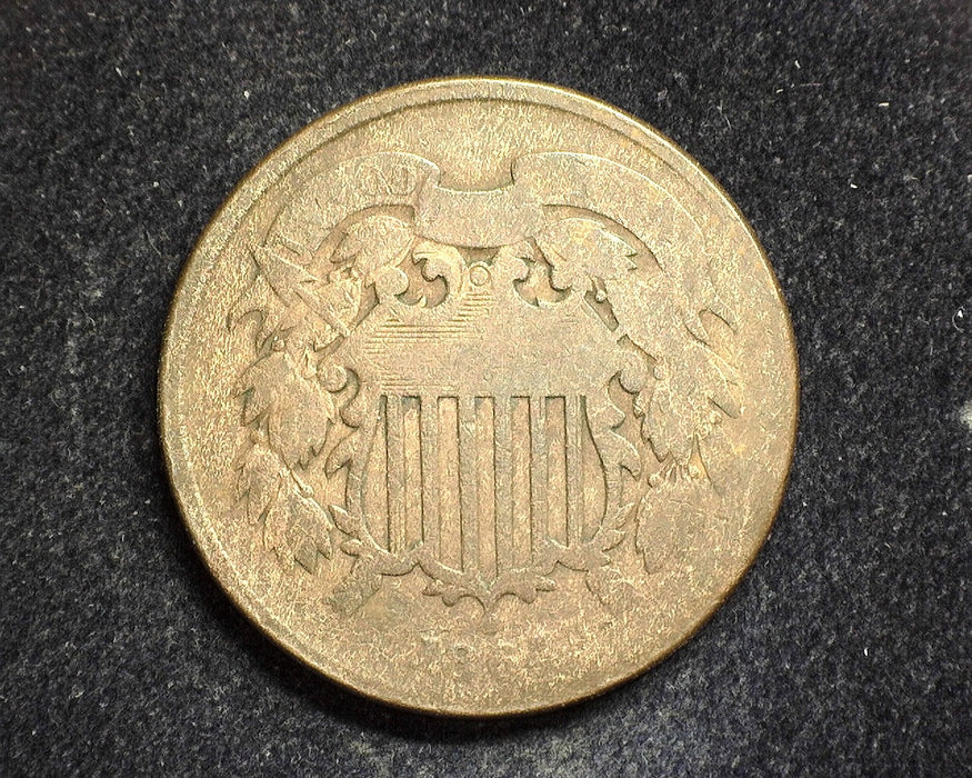 1864 Two Cent Piece G - US Coin