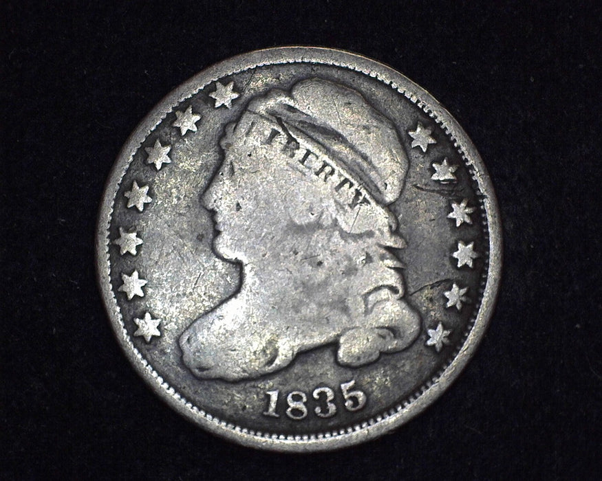 1835 Capped Bust Dime VG - US Coin