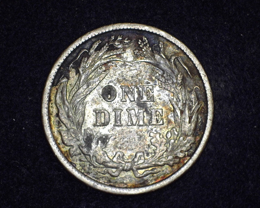 1898 Barber Dime VF - US Coin