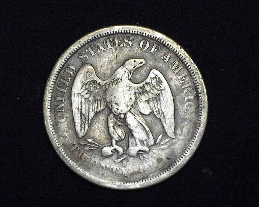 1875 S Liberty Seated Twenty Cents G - US Coin