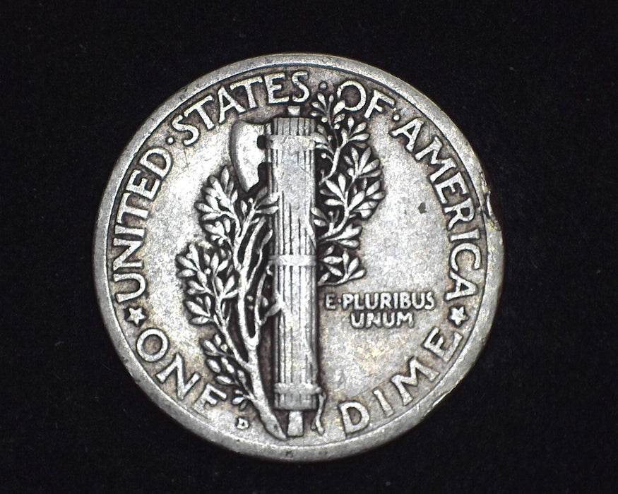 1920 D Mercury Dime F - US Coin