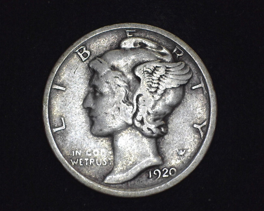 1920 S Mercury Dime F - US Coin