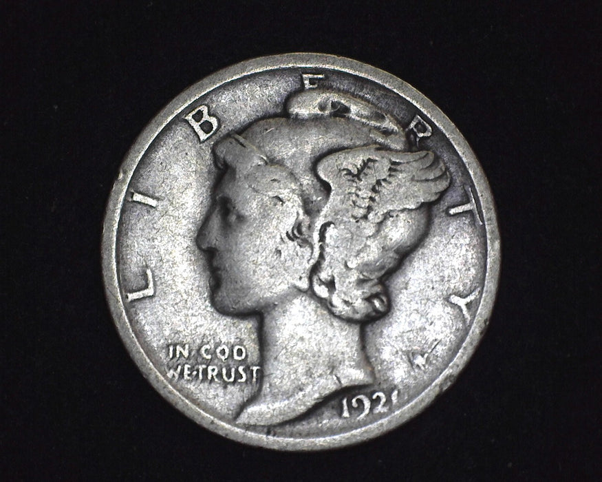 1921 Mercury Dime VG - US Coin