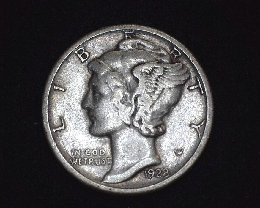 1928 S Mercury Dime VF - US Coin