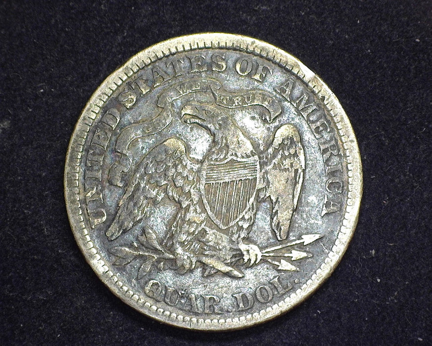 1891 Liberty Seated Quarter F - US Coin