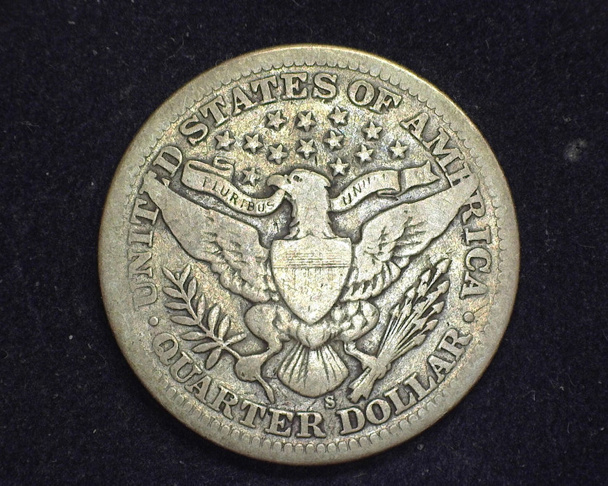 1915 S Barber Quarter F - US Coin