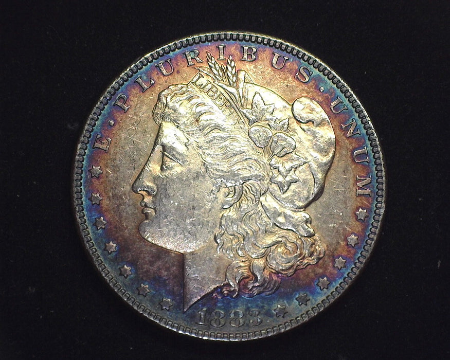 1883 Morgan Dollar Unc Beautifully toned - US Coin