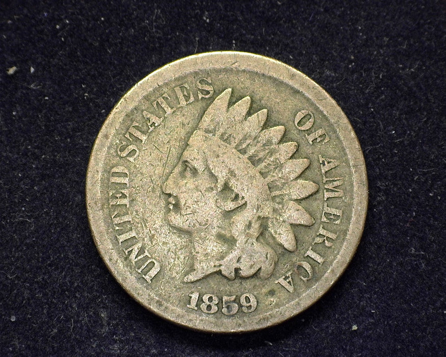 1859 Indian Head Penny/Cent G - US Coin