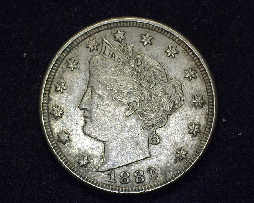 1883 Liberty Head Nickel XF No Cents - US Coin