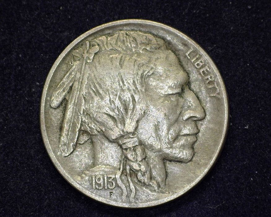 1913 Type 1 Buffalo Nickel VF - US Coin