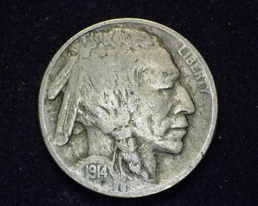 1914 Buffalo Nickel VG/F - US Coin