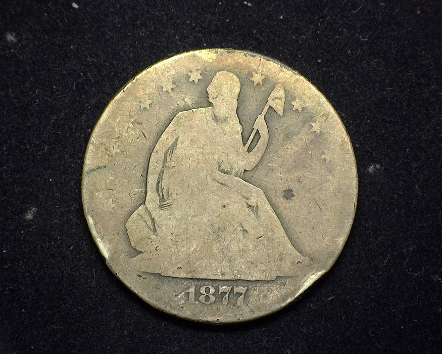 1877 S Liberty Seated Half Dollar AG - US Coin