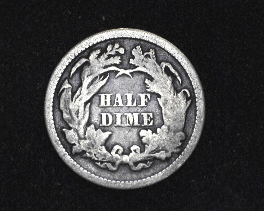 1872 Liberty Seated Half Dime G - US Coin