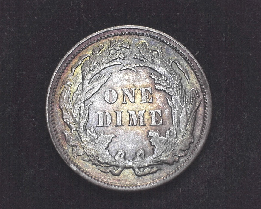 1891 Liberty Seated Dime XF - US Coin