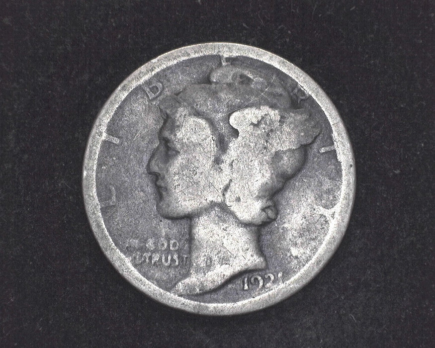 1921 Mercury Dime AG/G - US Coin