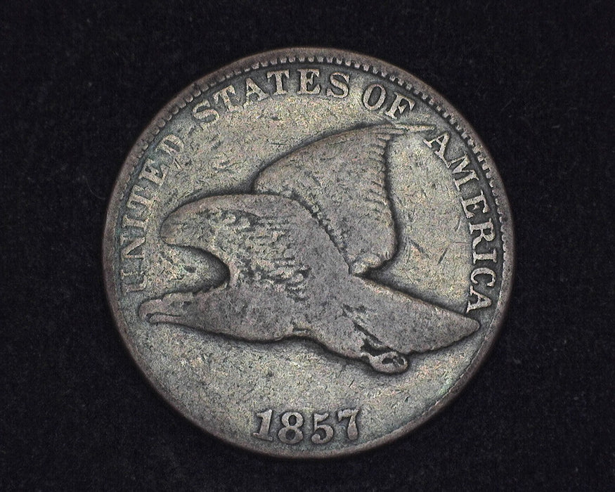 1857 Flying Eagle Penny/Cent VG - US Coin