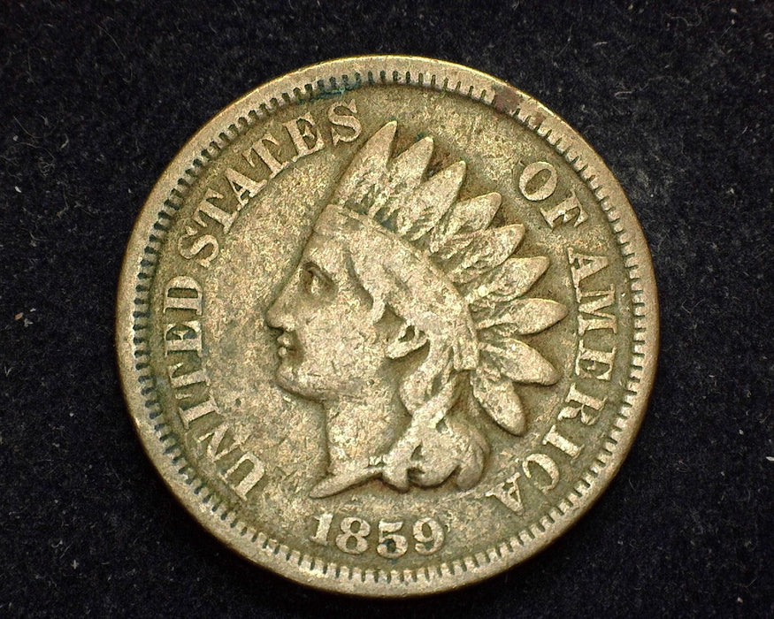 1859 Indian Head Penny/Cent G - US Coin