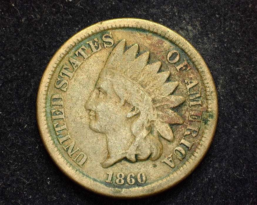 1860 Indian Head Penny/Cent VG - US Coin