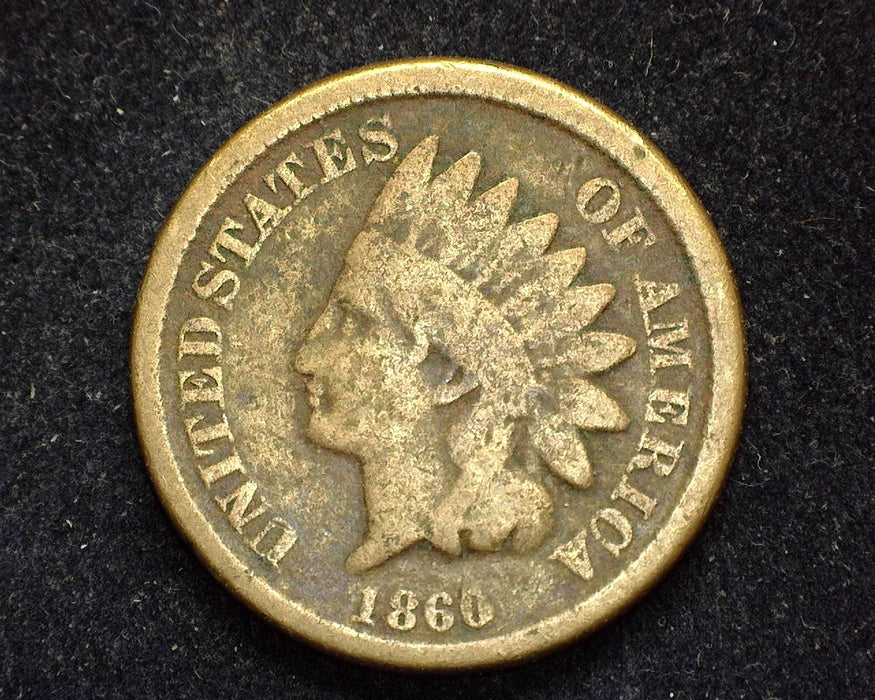 1860 Indian Head Penny/Cent G - US Coin