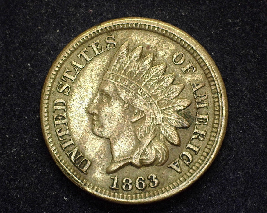 1863 Indian Head Penny/Cent VF - US Coin