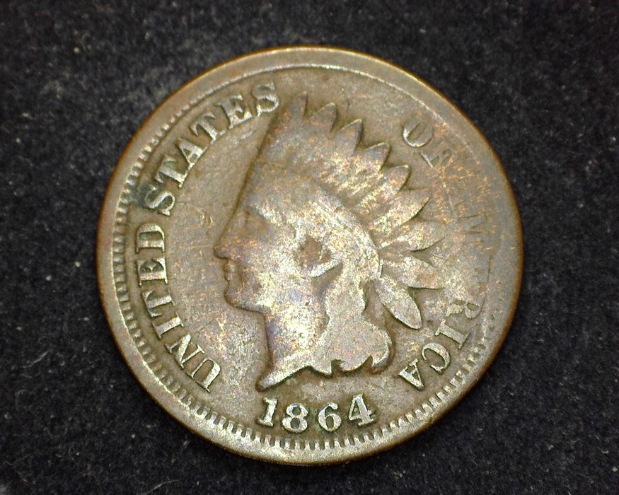 1864 Bronze Indian Head Penny/Cent G - US Coin