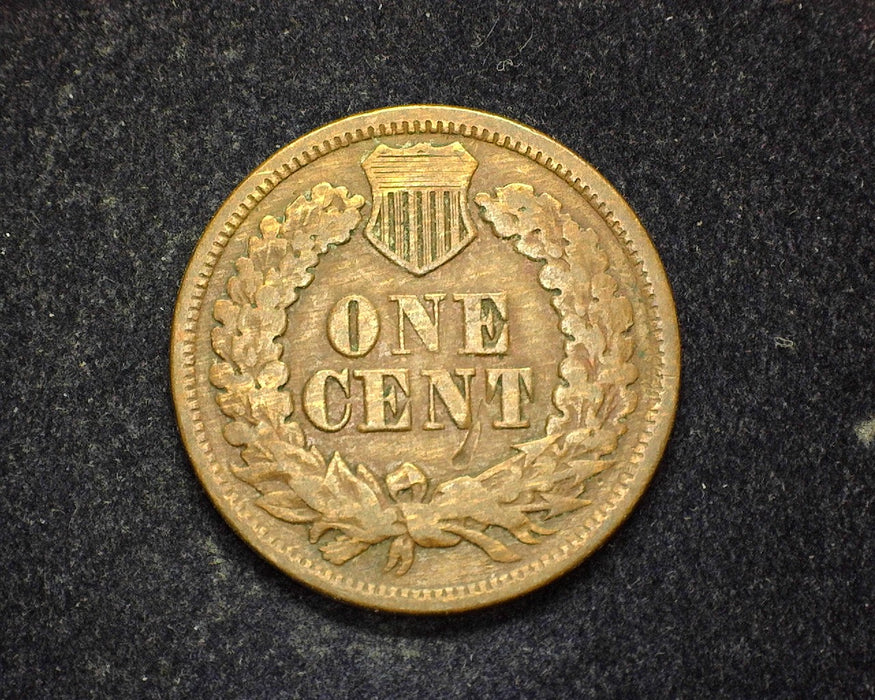 1865 Indian Head Penny/Cent VG/F - US Coin