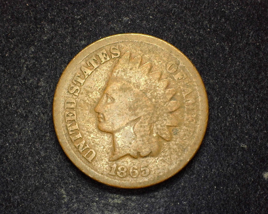 1865 Indian Head Penny/Cent G - US Coin