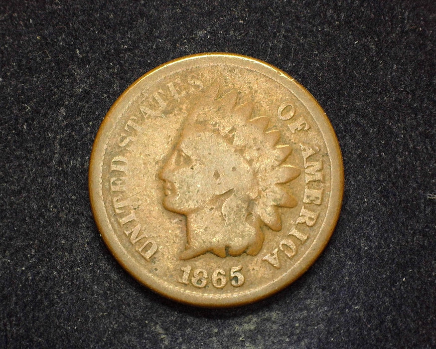 1865 Indian Head Penny/Cent G - US Coin