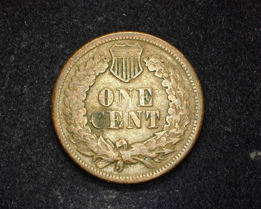 1866 Indian Head Penny/Cent VG - US Coin