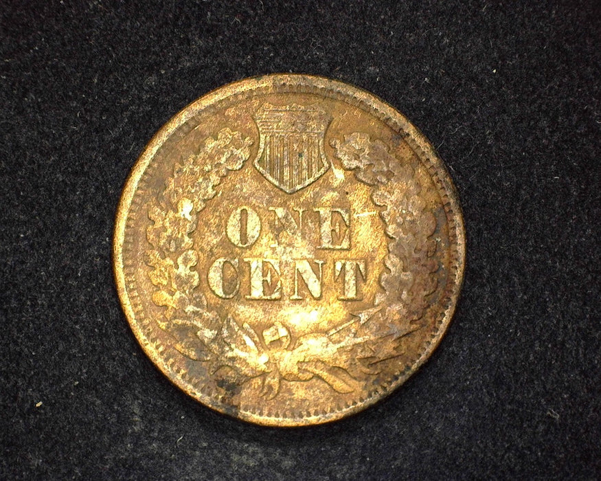 1867 Indian Head Penny/Cent VG Corrosion - US Coin