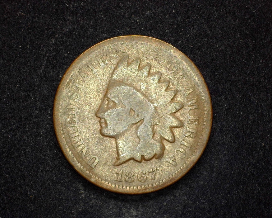 1867 Indian Head Penny/Cent G - US Coin