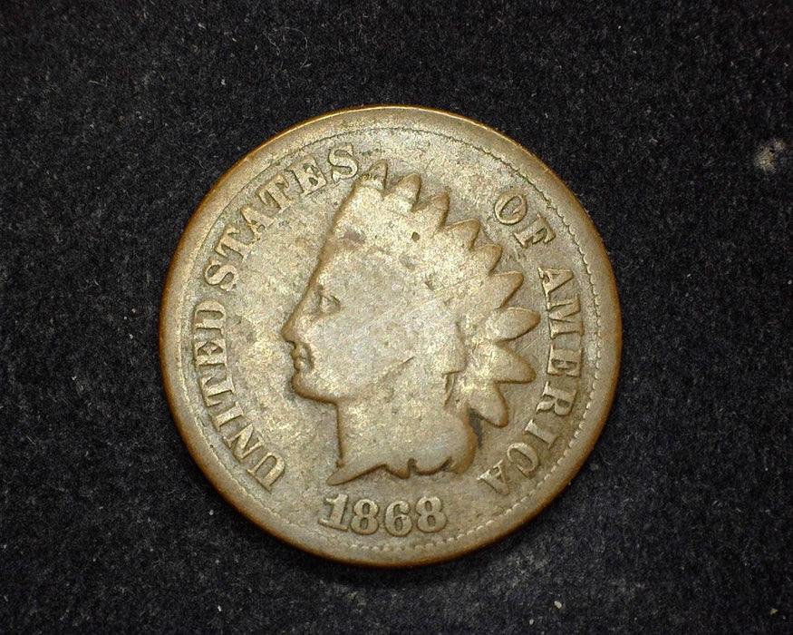 1868 Indian Head Penny/Cent G - US Coin