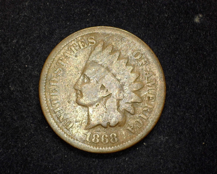 1868 Indian Head Penny/Cent G - US Coin