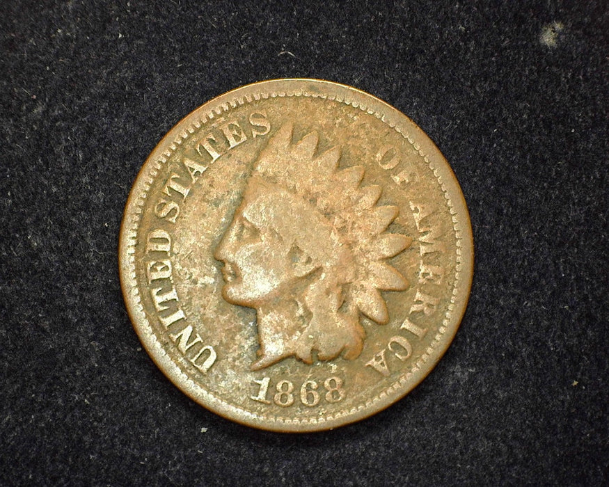 1868 Indian Head Penny/Cent G - US Coin