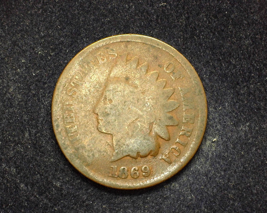 1869 Indian Head Penny/Cent G - US Coin