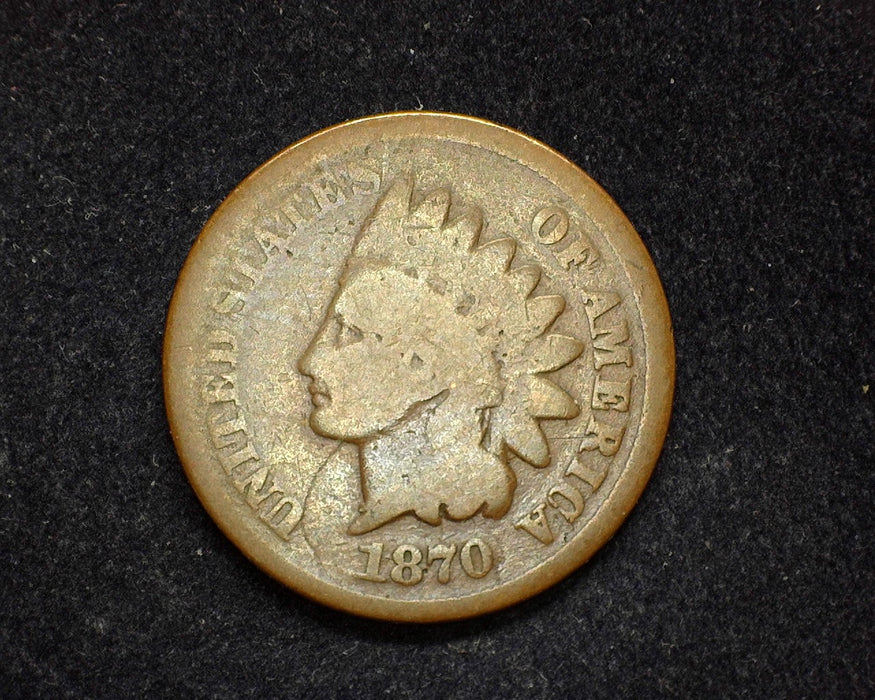 1870 Indian Head Penny/Cent G - US Coin