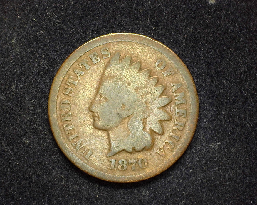 1870 Indian Head Penny/Cent G - US Coin