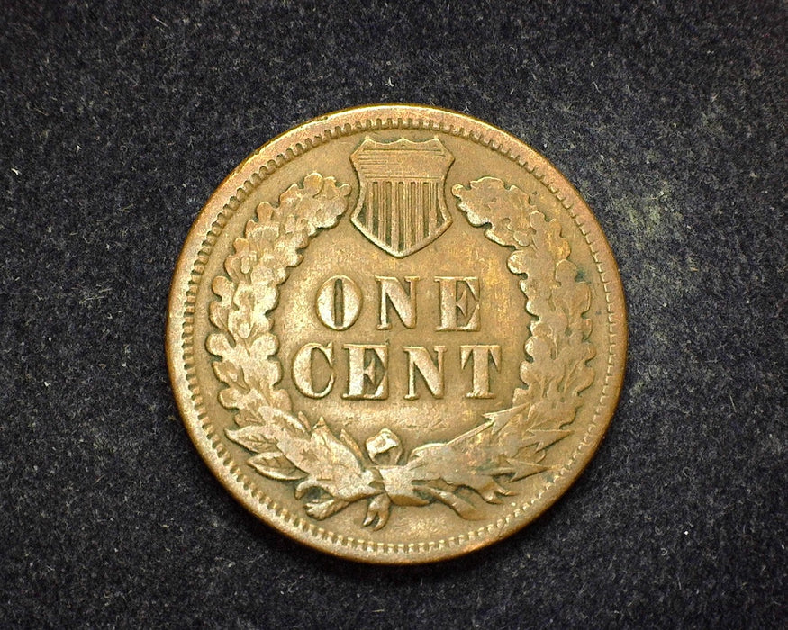 1873 Closed 3 Indian Head Penny/Cent G - US Coin