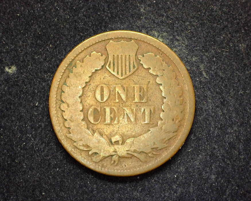 1873 Open 3 Indian Head Penny/Cent G - US Coin