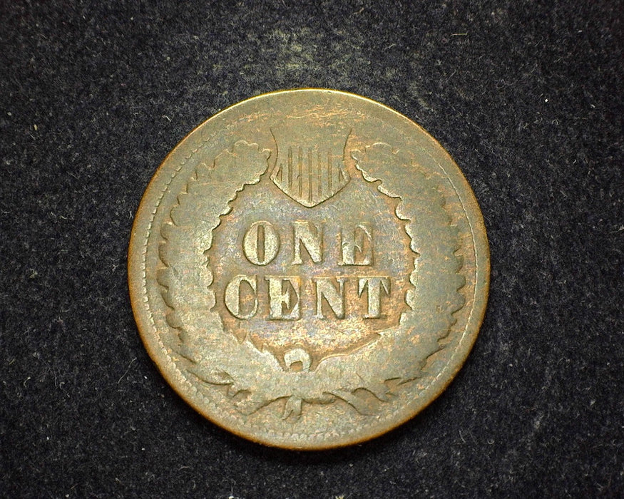 1873 Open 3 Indian Head Penny/Cent G - US Coin