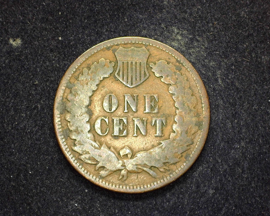 1873 Closed 3 Indian Head Penny/Cent G - US Coin