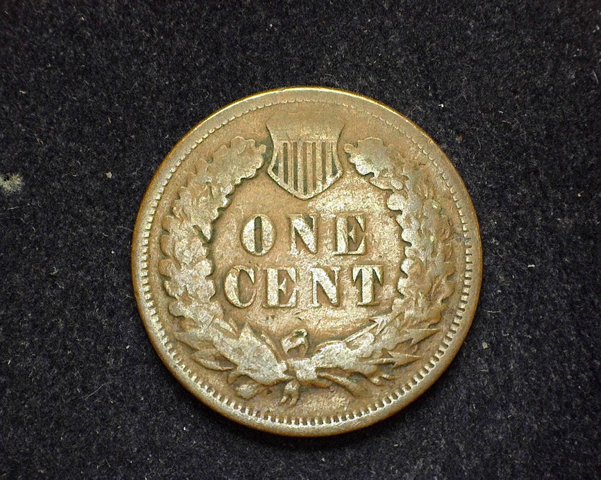 1873 Closed 3 Indian Head Penny/Cent G - US Coin